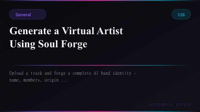 Tutorials - AetherWave Creator Studio